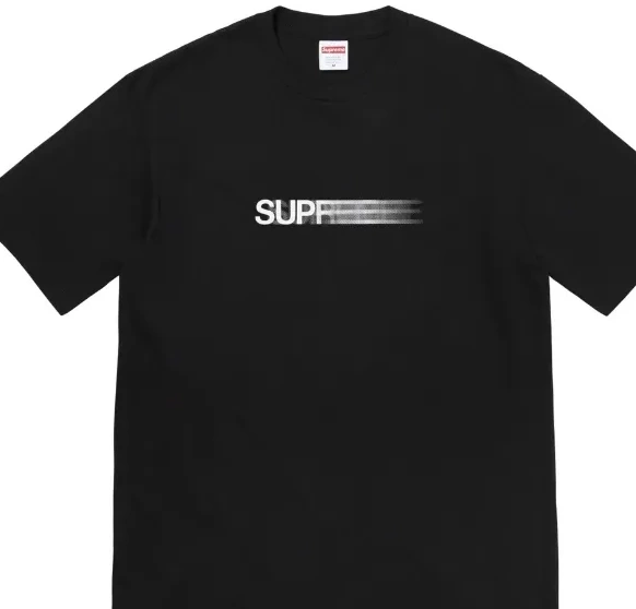 White XL L LOGO 23SS S sleeved TEE M and LOGO MOTION Phantom Short Black 0825